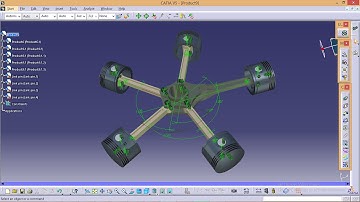 Catia Tutorials\How to create Radial Engine Assembly\Assembly of Piston and its parts Part_4.1