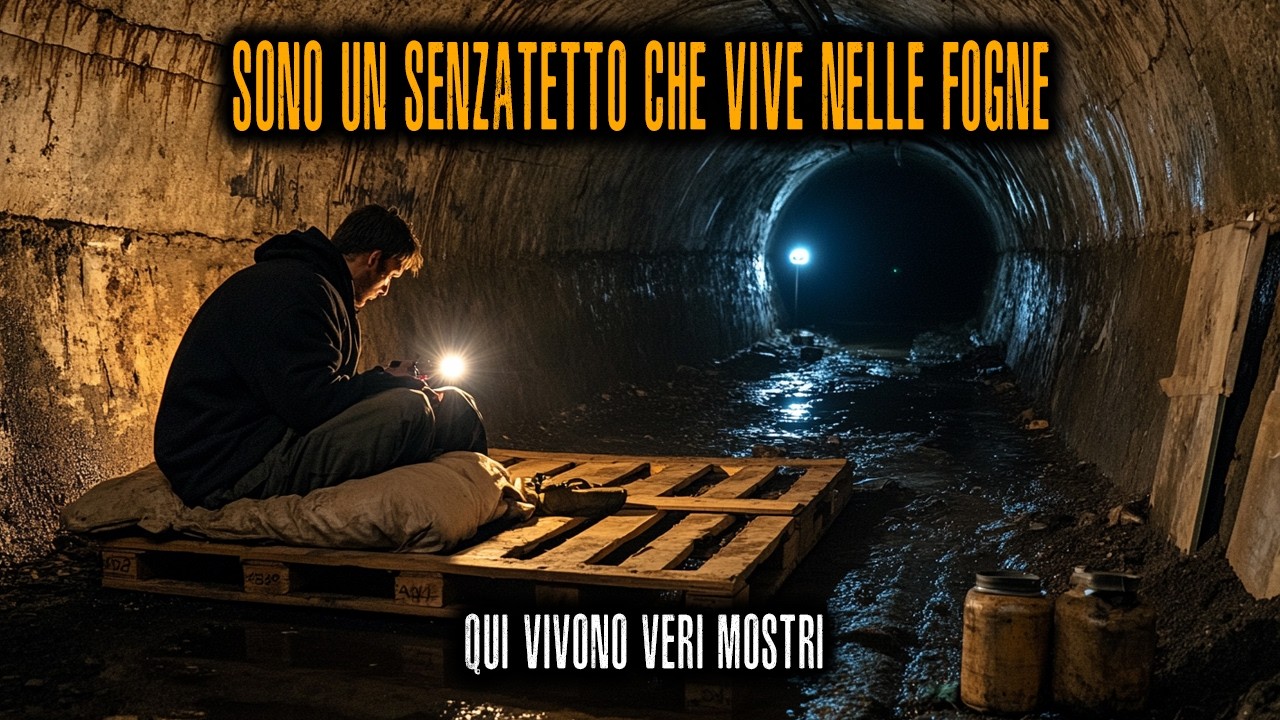Sono Un Senzatetto Che Vive Nelle Fogna – QUI Vivono Veri CRIPTIDI.