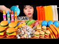 ASMR MUKBANG| 직접 만든 젤리국수 & 젤리 구미 먹방 JELLY NOODLES & GUMMY JELLY EATING