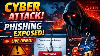 Phishing Attack Explained With Live Demo Real Cyber Attack Simulation Threat Labs