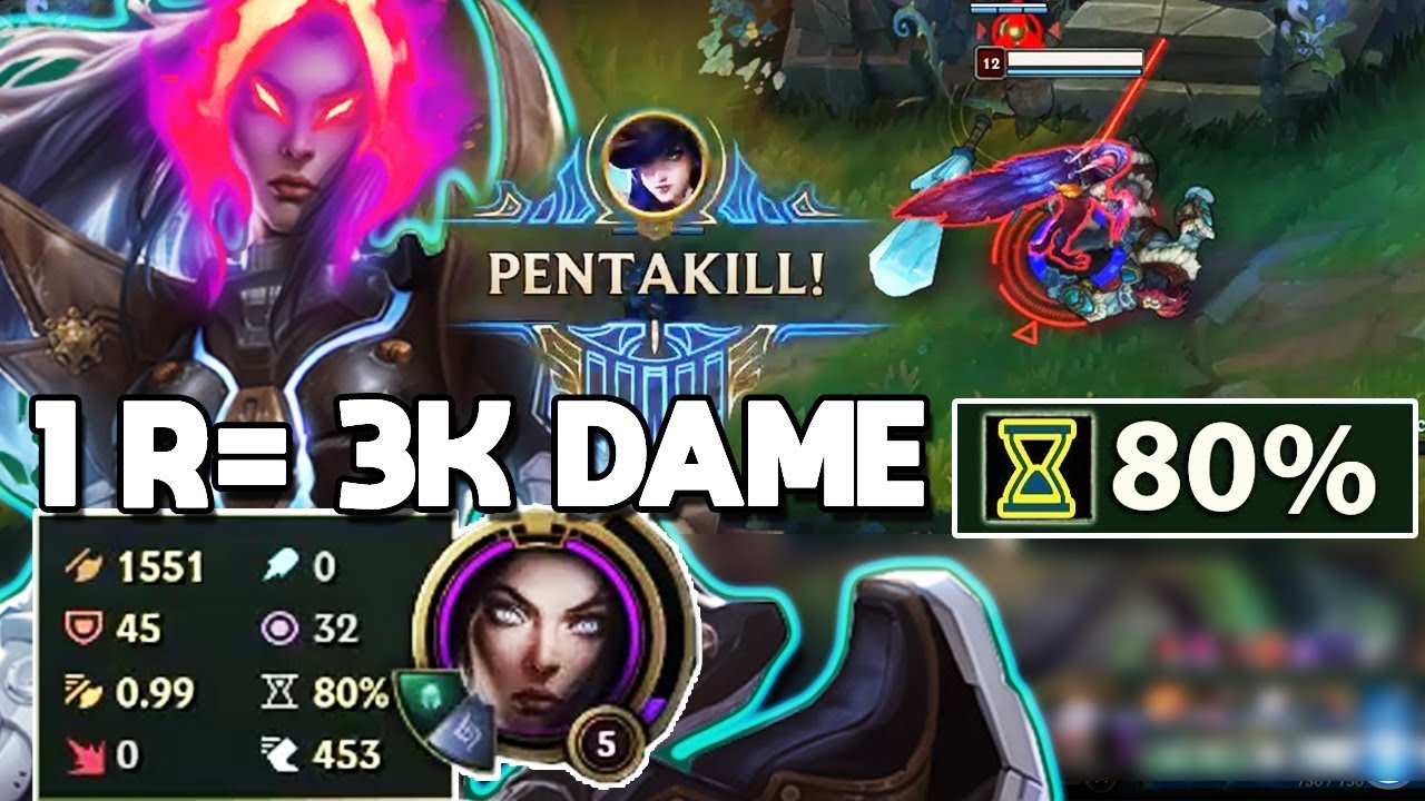 HỐT PENTAKILL CỰC DỄ VỚI CAITLYN NGÀN DAME | 1 R = 1 MẠNG TẠI CHẾ ĐỘ URF