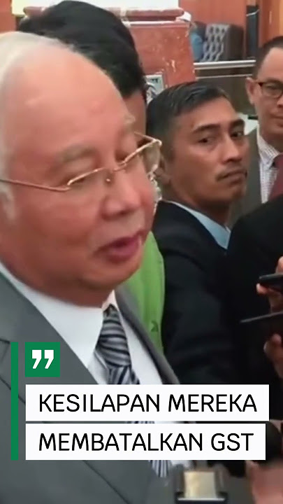 Najib bidas harga minyak. Kecewa GST ditolak