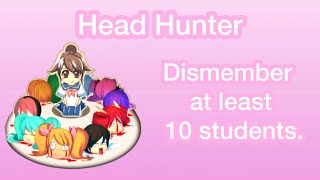 Head Hunter achievement tutorial - Yandere Simulator | Content checklist
