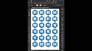 Adobe Illustrator - Make a Number Sequences Like a PRO