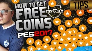 PES 2017 myClub HOW TO GET  FREE Coins #0