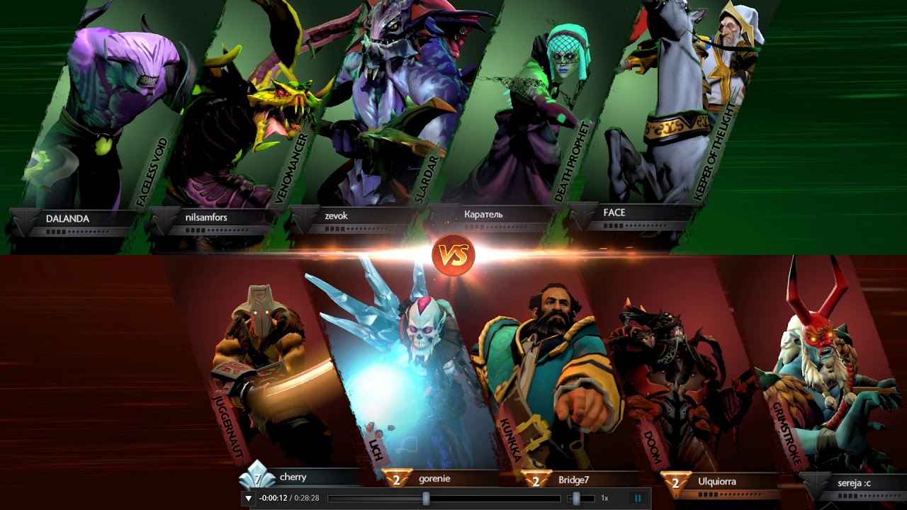 Esports battle dota