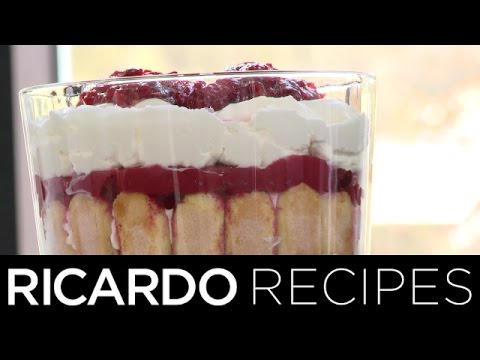 Cranberry and Raspberry Trifle | Ricardo Recipes