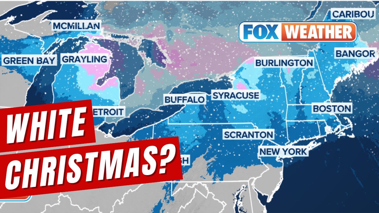 Pre-Christmas Snow to Blanket Upper Midwest, Northeast As White Christmas Chances Grow for Millions