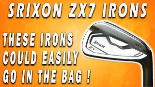 Srixon ZX7 MKII Irons FORGIVENESS Review