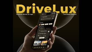 Drive Lux – Premium Car Rental Case Study screenshot 1
