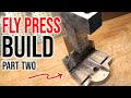 Making A Fly Press For The Workshop | Part Two - The Frame