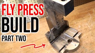 Making A Fly Press For The Workshop | Part Two - The Frame