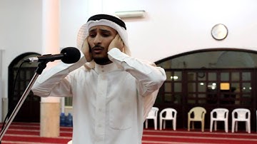 اذان مرئي  للقارئ يحيى عباد بالمقام العراقي اداء جميل 1436 هـ