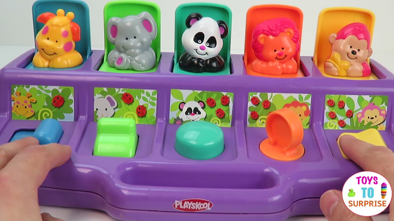 Animals Pop Up Pals Toy Jungle Safari Playskoo Learn Colors And Numbers Animals Pop Up Pals Toy Jungle Safari Playskoo Learn Colors And Numbers