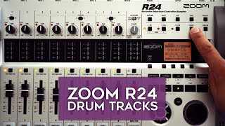 ZOOM R24: How to use the drum and sample sequencer