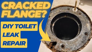 How to Repair a Leaking Toilet and Broken Flange - DIY Guide with Oatey Replacement Ring by Remodel With Robert 114,510 views 2 years ago 20 minutes