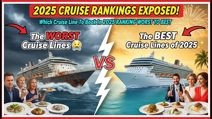 Which Cruise Line To Book In 2025 RANKING WORST TO BEST