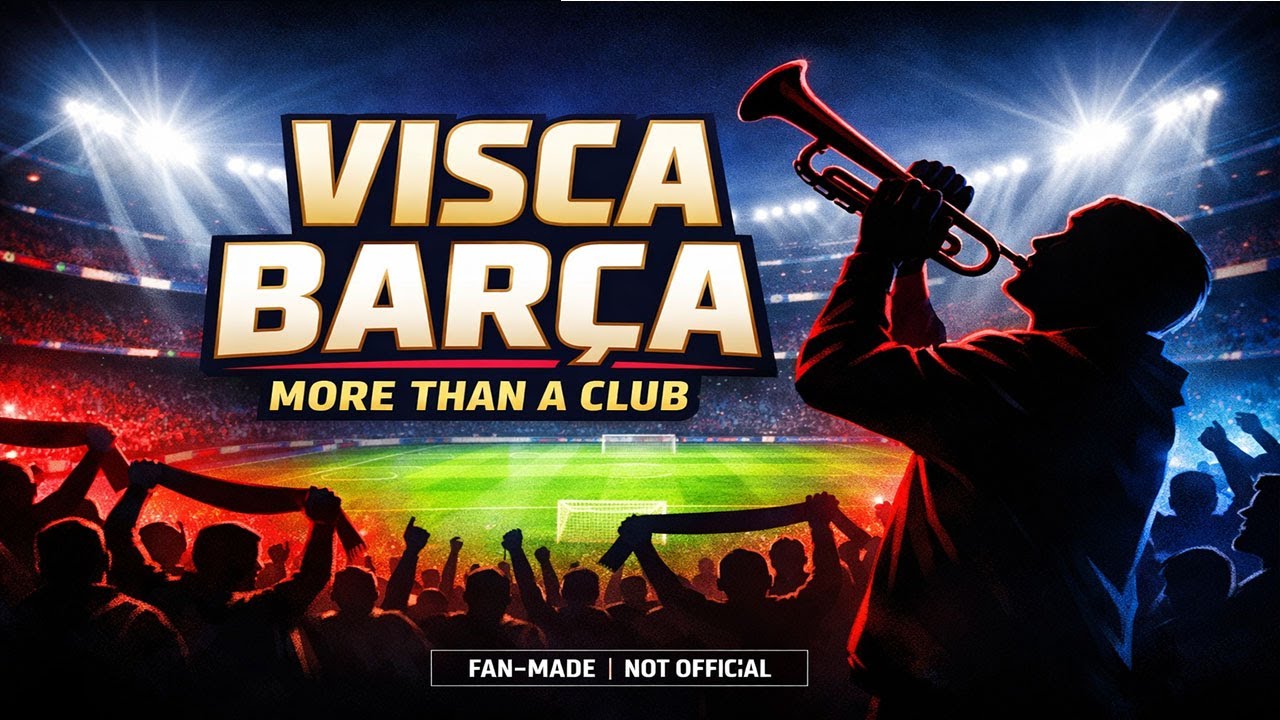 VISCA BARÇA 🔥 | More Than a Club | Fan-Made Stadium Chant | 22 Jan 2026