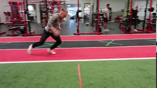 Lateral Push Off Start