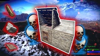 THE CHEAPEST COMPACT TRAP BASE BEST DESIGN 2017 | NEW DESIGN (Cheap & Simple To Build) | RUST