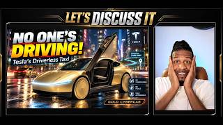 Information NO DRIVER. NO STEERING WHEEL. 😳 Tesla’s Cybercab Is REALLY HERE! News