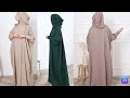 How to make abaya kaftan with hood diy detailed  latest hoodie abaya kaftan dress  diy hoodie