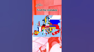 Find the mistakes in europe #shorts #onlyeducation #europe #mapping #educationpurpose #shorts