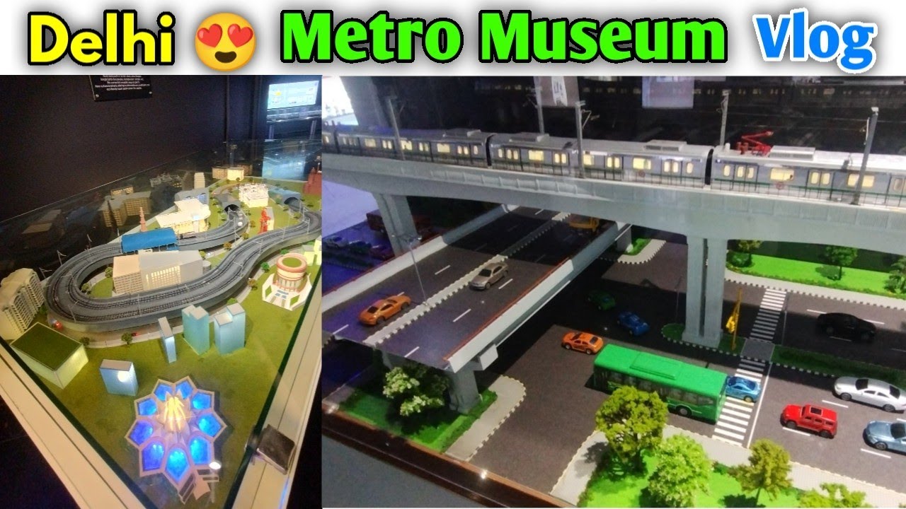 Metro Museum Delhi | Dekho Kaise Chalti Hai Metro 🚝