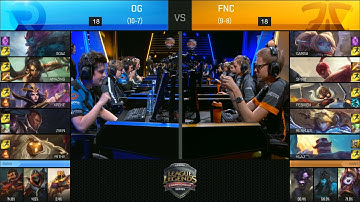 OG vs FNC Highlights - ORIGEN vs FNATIC - EU LCS Week 9 - SPRING 2016