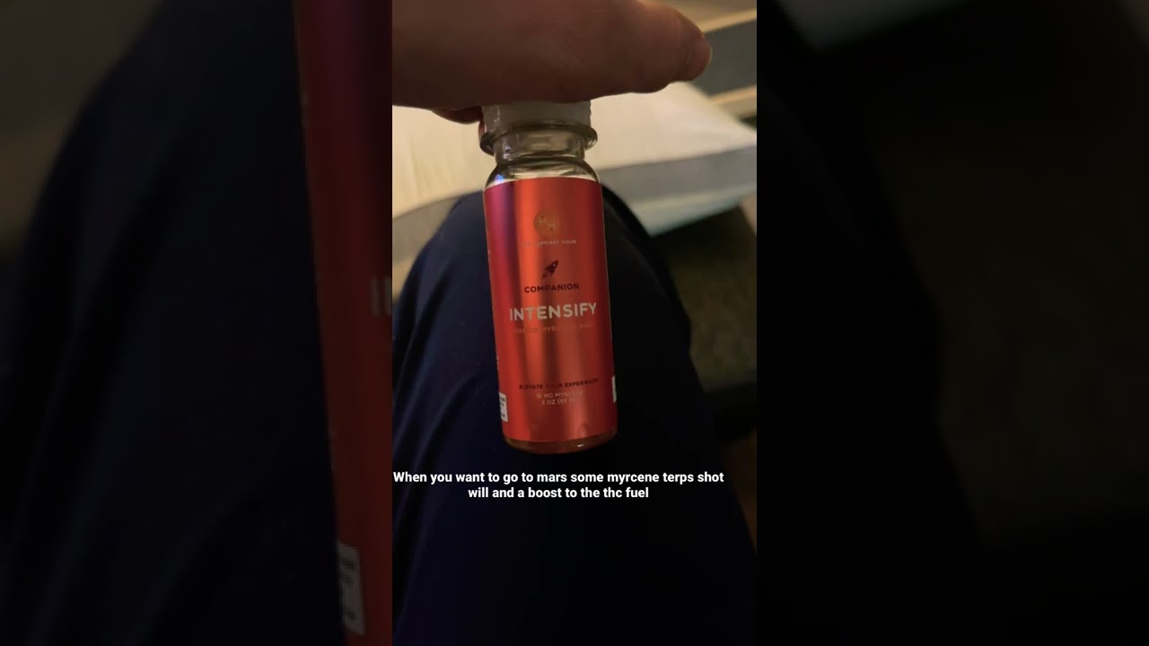 Intensify 15 mg myrcene terp shot