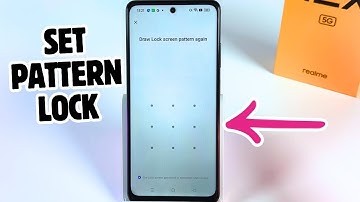 How to Set Up a Pattern Screen Lock on Your Realme 12x 5G - Step-by-Step Guide