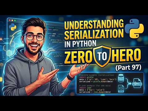 Understanding Serialization in Python | Zero to Hero (Part 97)