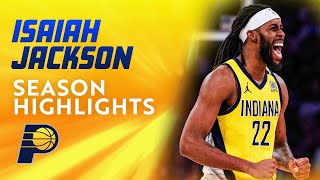 Isaiah Jacksons 2023-24 Season Highlights Indiana Pacers