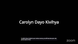 CUP2110 Online Class by - Dr Dayo screenshot 5