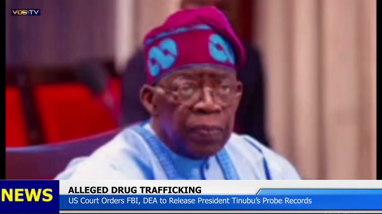 FBI, US Court Orders Release of Tinubu's Alleged Drug Trafficking Records!