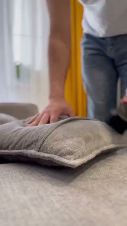 Процесс химчистки дивана на дому от компании #профклин #мурманск # ...