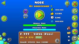 Geometry Dash | NODE 100% | Easy Demon by robotchief