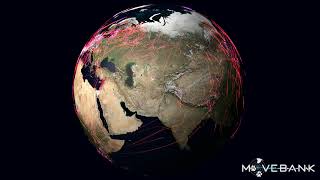 Global Animal Movements Based On Movebank Data Globe Most Recent