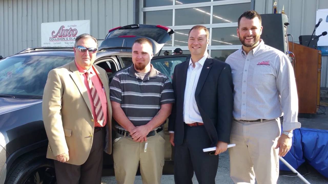 Town of Niagara Recycled Rides Giveaway at Auto Glass & Collision