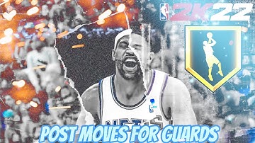 NBA 2K22 Pivots post moves Vince Carter guide