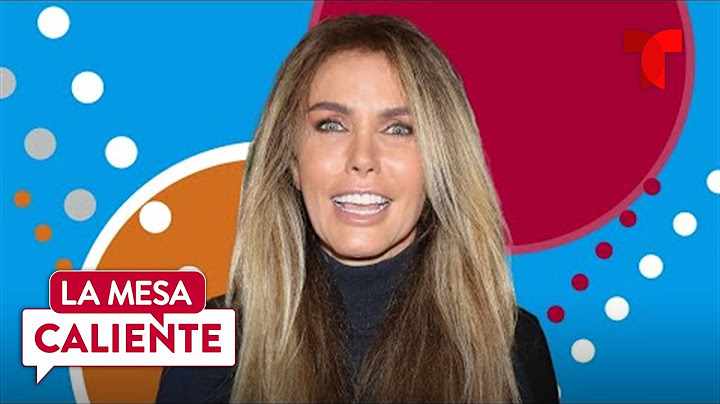 Sabine Moussier confiesa que la atacaron por extraña razón | La Mesa Caliente