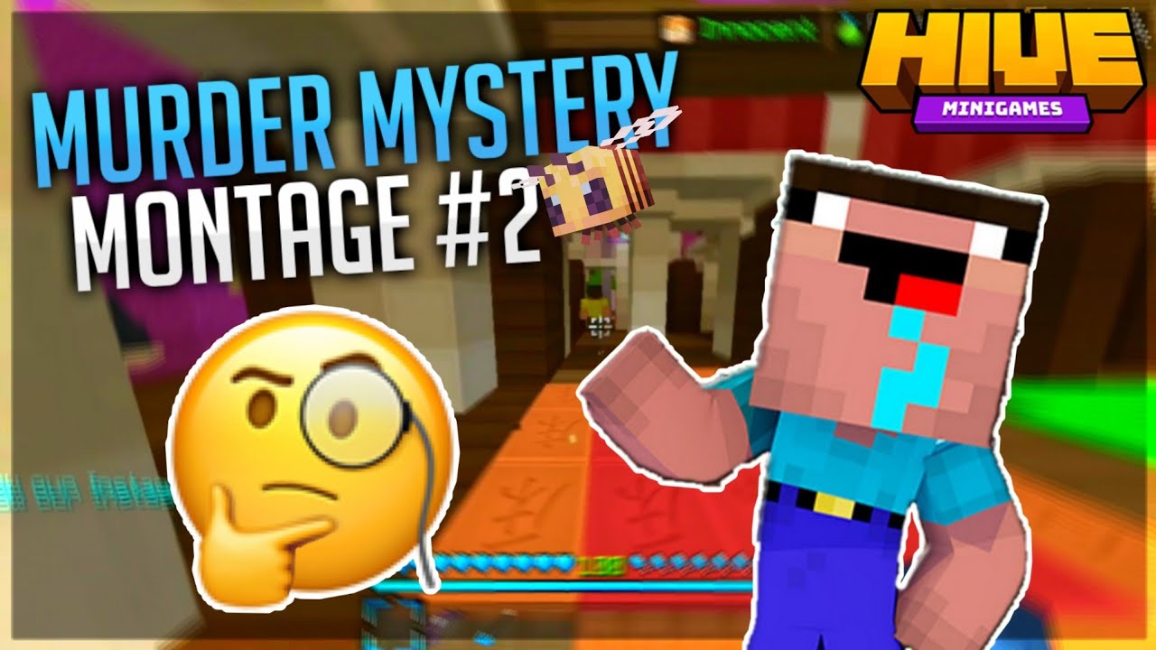 Hive Murder Mystery MONTAGE [#2] 🕵️‍♂️ |  🎵 Breakdown 🎵 (Minecraft Bedrock Edition)