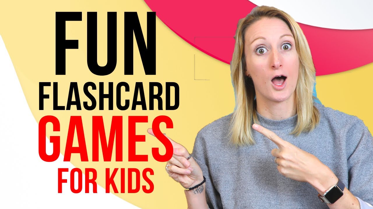 Easy Esl Games With Flashcards For Kids Youtube