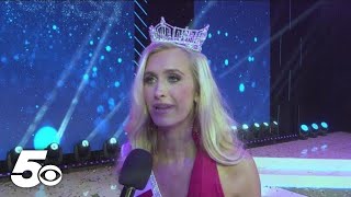 Fort Smith native Madison Marsh reacts to Miss America win