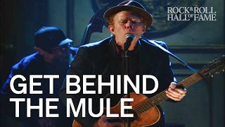 Tom Waits Get Behind the Mule Live with Neil Young | Rock Hall 2011 Induction