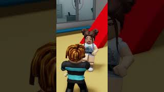 SHE MADE FUN OF HIM FOR NOT HAVING A DAD IN ROBLOX AND THEN THIS HAPPENED..😢😲 #shorts