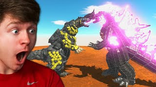 GODZILLA x KONG vs PACIFIC RIM!?  Animal Revolt Battle Simulator