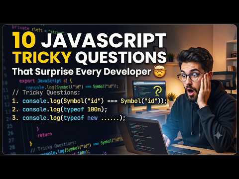 10 JavaScript Tricky Questions That Surprise Every Developer 🤯