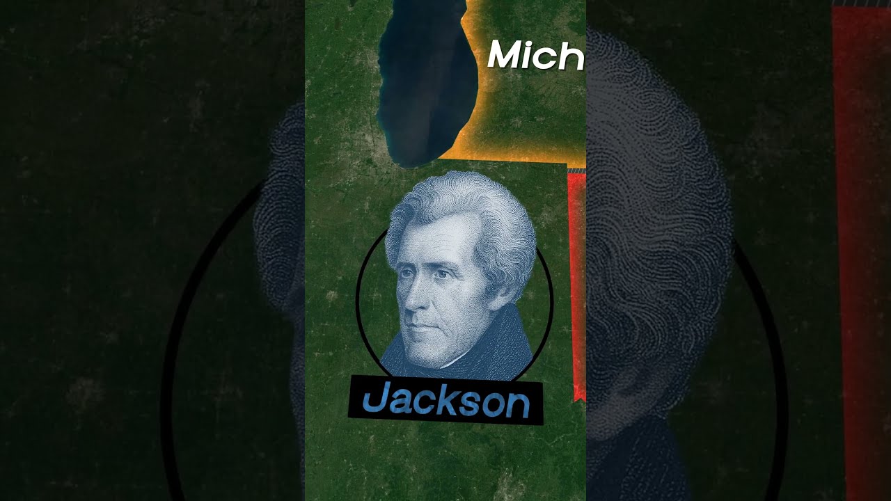 Why is the Upper Peninsula a Part of Michigan? #michigan  #map #geography