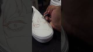 Custom Toga Pt 1 | #shorts #mha #myheroacademia #toga #anime #artwork #customshoes #sketch #art
